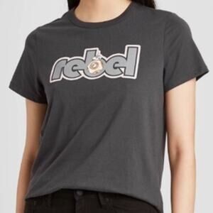 Star Wars Rebel graphic tee shirt Obsidian NWT S gift quality